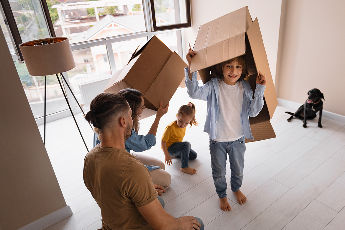 Moving in